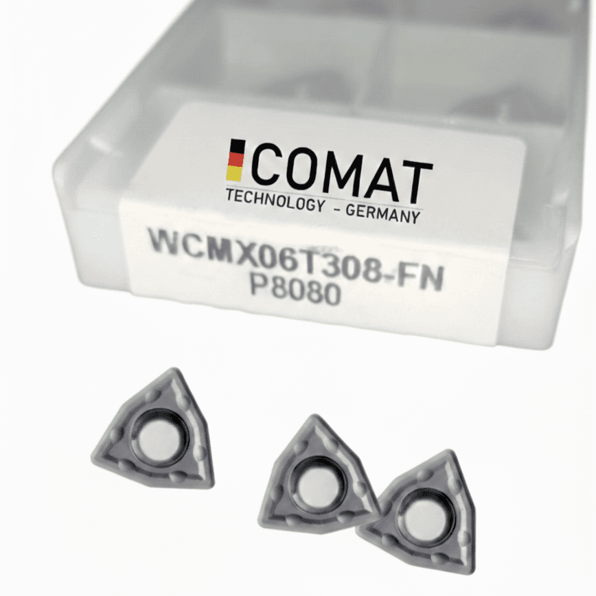 Inserto de Carburo WCMX06T308-FN P8080