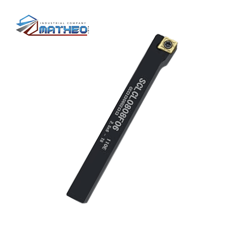 Porta inserto exterior p/ torno SCLCL0808F06