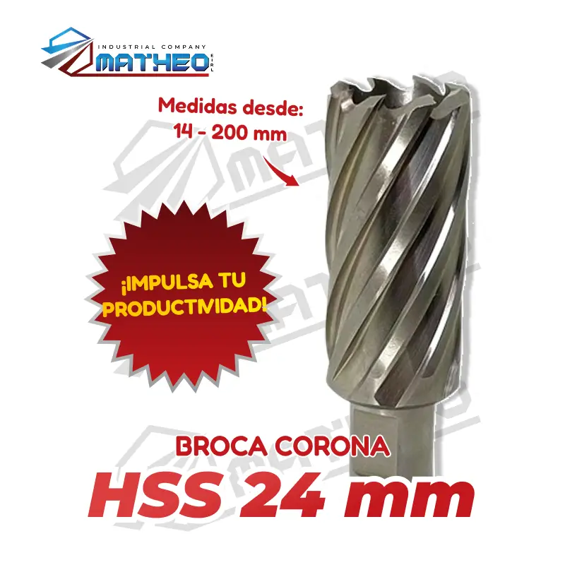 Broca Corona HSS (Anular)
