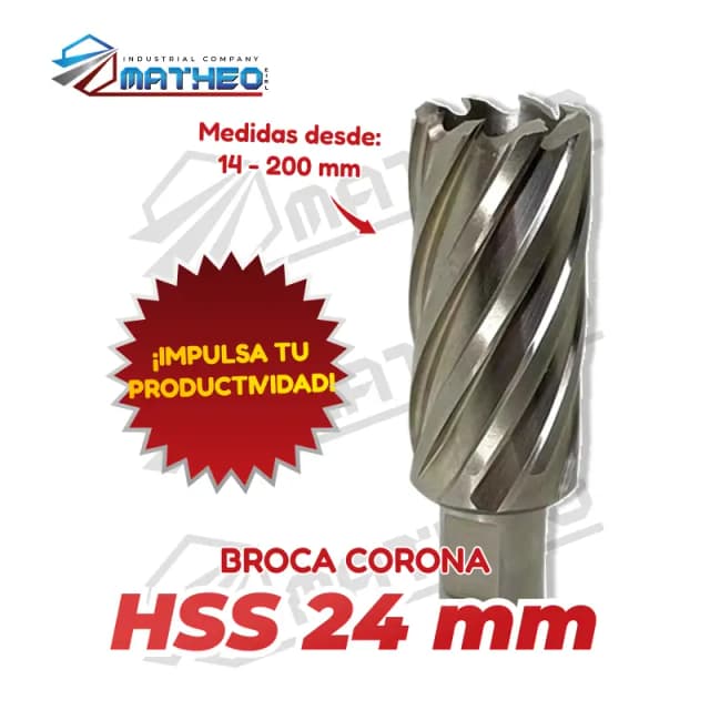 Broca Corona HSS (Anular)