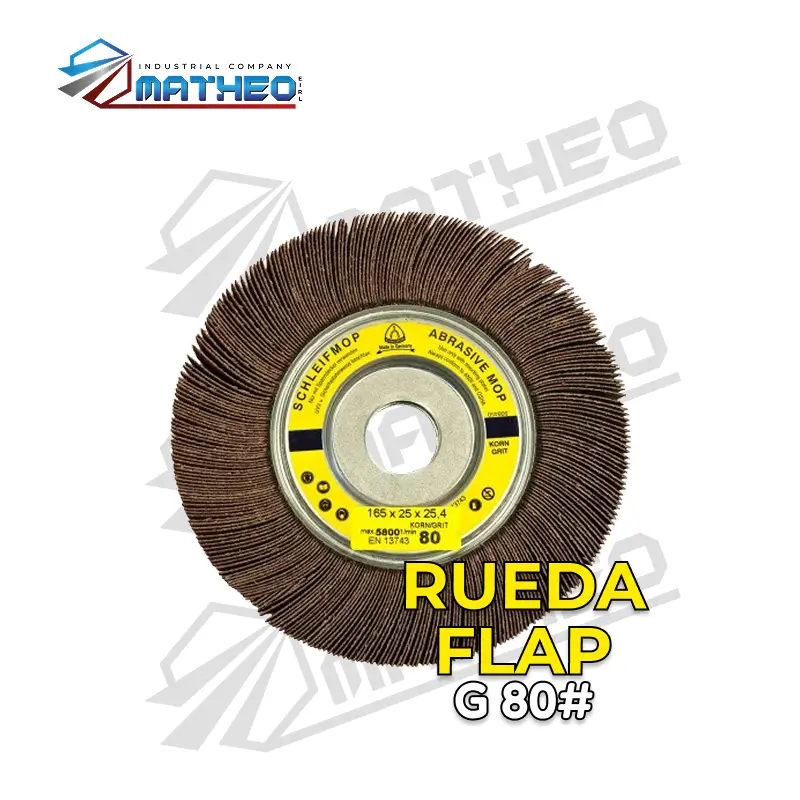 Rueda Flap - Grano 80#