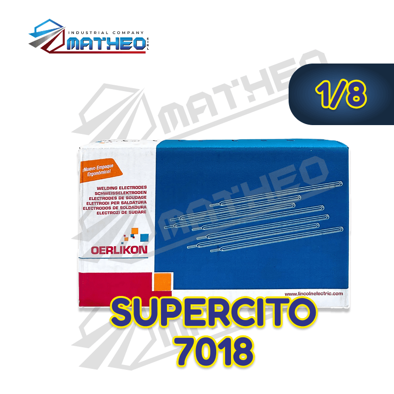 Electrodo Oerlikon Supercito 7018 - 1/8