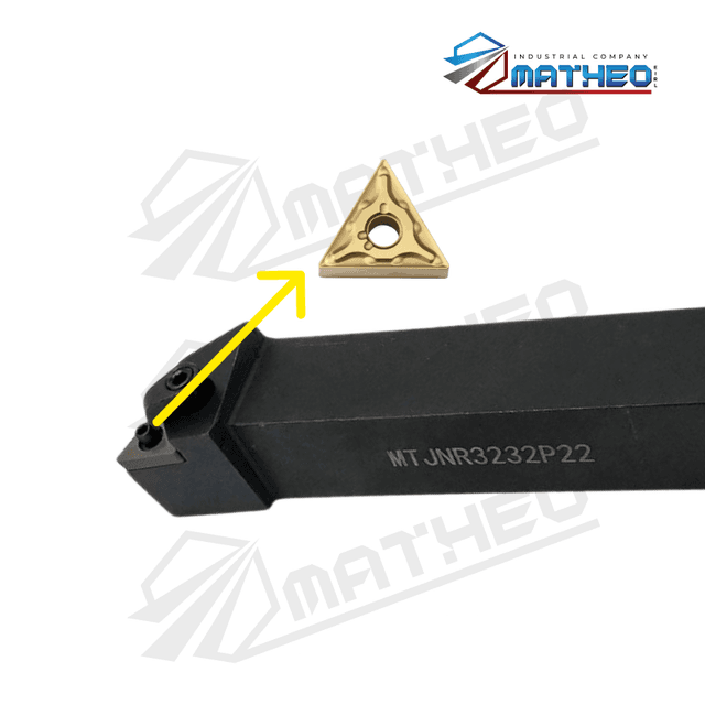 Porta inserto exterior p/ torno MTJNR3232P22