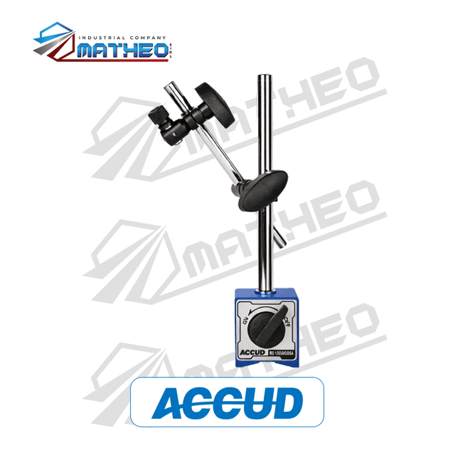 Base Magnética de Precisión para Reloj Comparador ACCUD