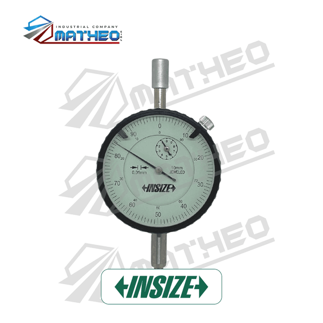 Reloj Comparador de Carátula Analógico 10mm INSIZE