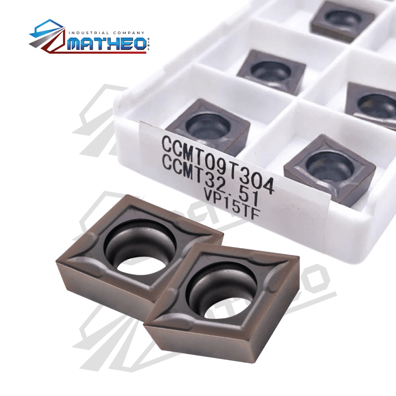 Inserto de Carburo CCMT09T304 VP15TF