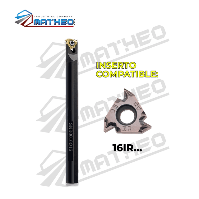 Barra de roscado interior SNR0016Q16
