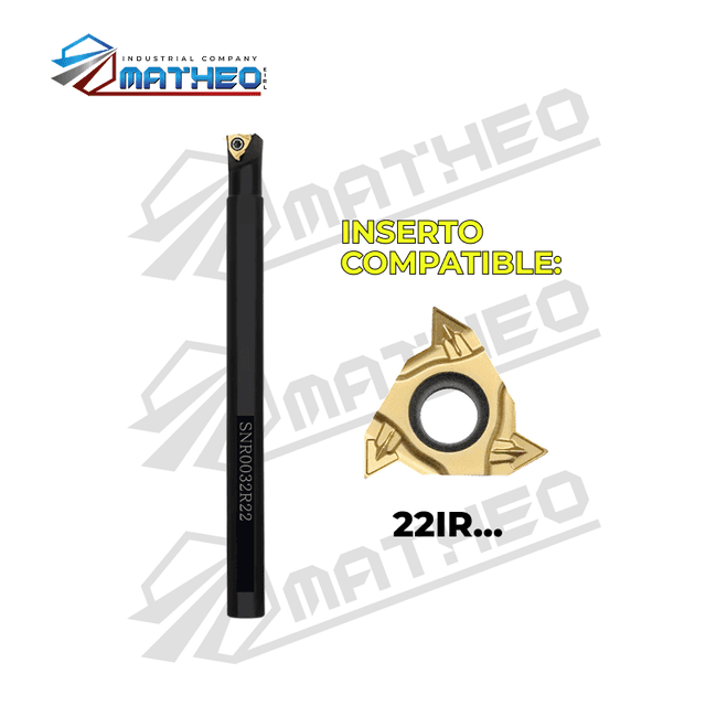 Barra de roscado interior SNR0032R22